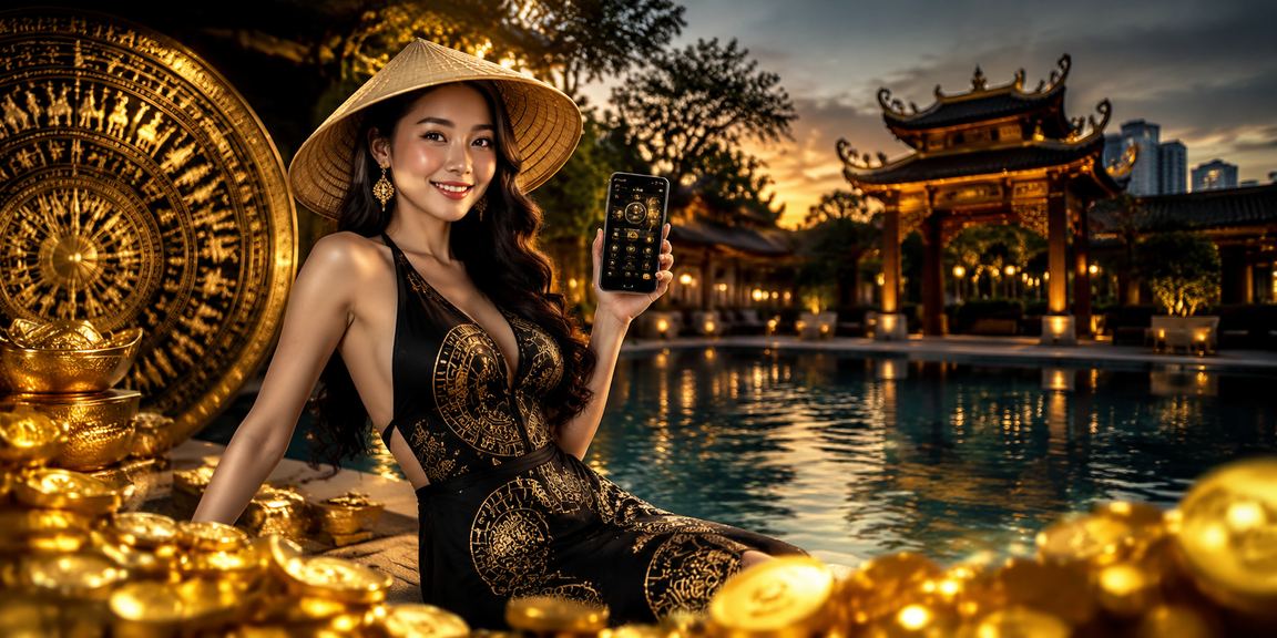 Người dùng tại Hà Nội với hình ảnh nón lá truyền thống tham gia nạp tiền và nhận thưởng trên nền tảng trực tuyến