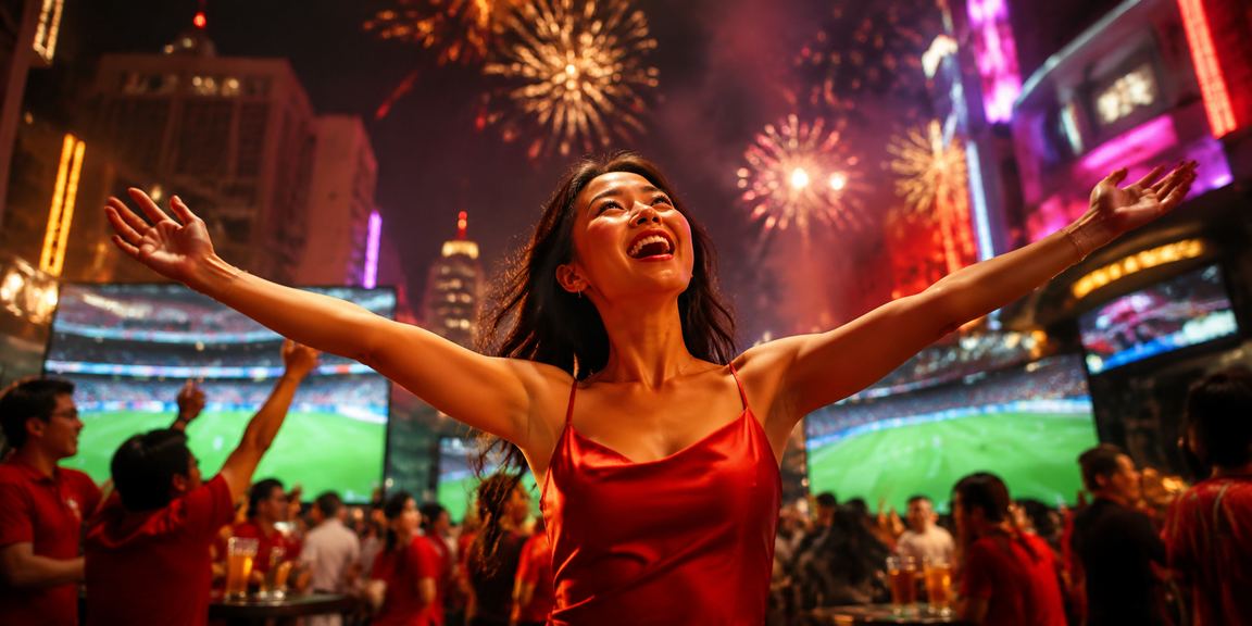 Ánh đèn neon sôi động tại TP. Hồ Chí Minh biểu trưng cho văn hóa cá cược trực tuyến ban đêm