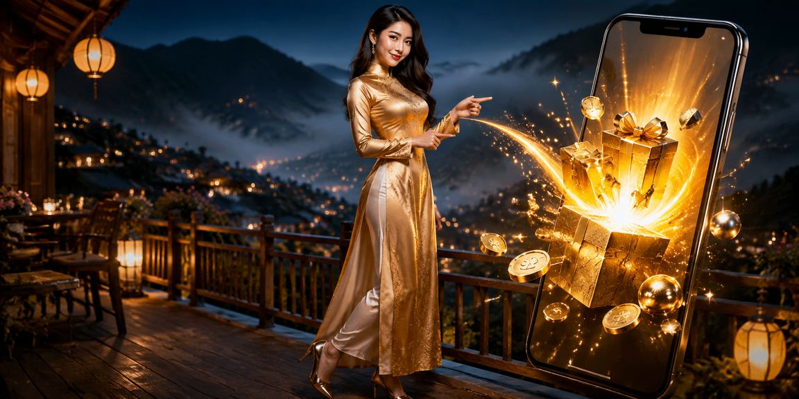 Không gian giải trí casino hiện đại tại Việt Nam với ánh đèn neon rực rỡ
